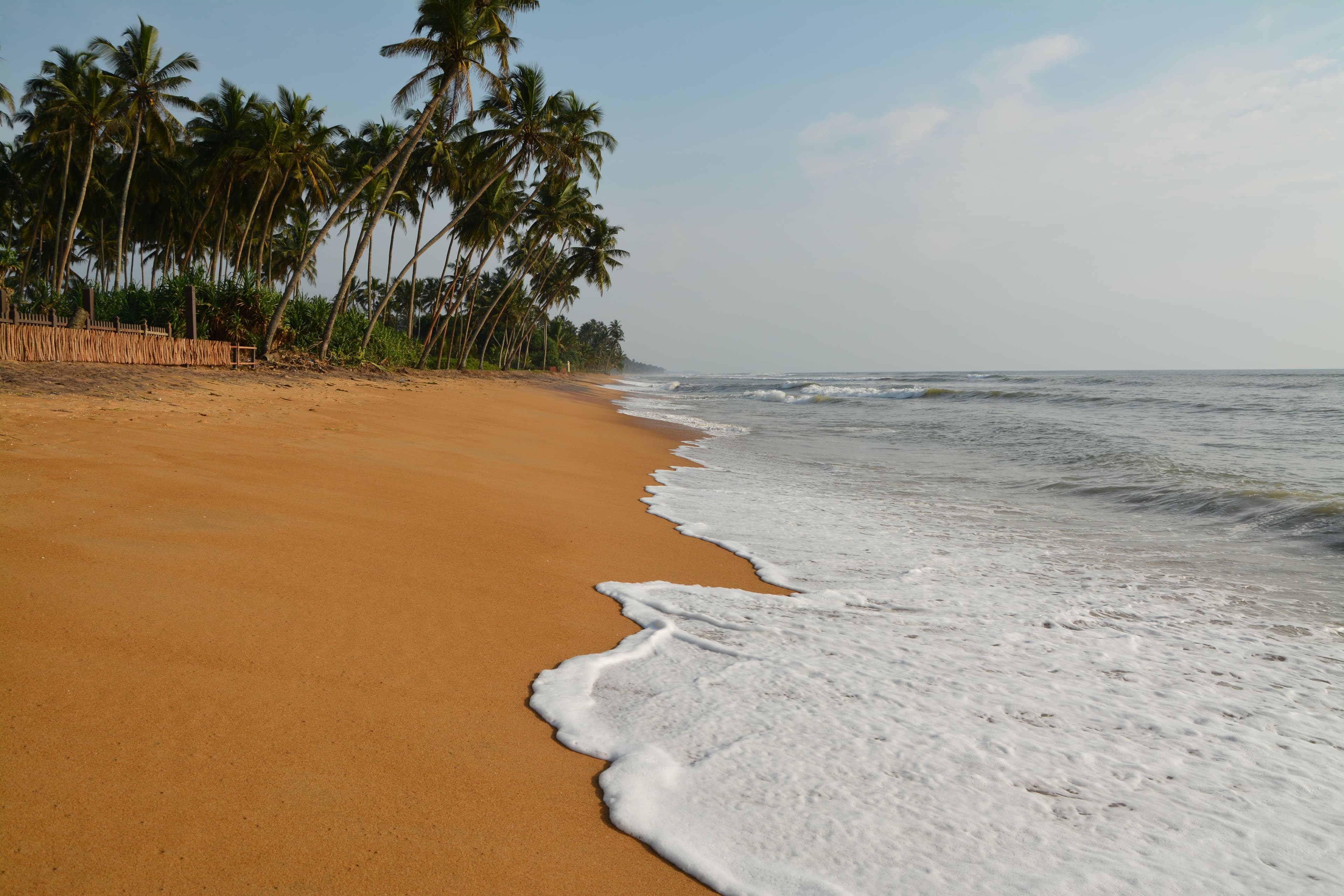 The pristine white sands of the East Coast in summer.